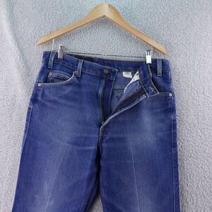 Vintage Levis 517 Bootcut Jeans Mens W36x31 Made In USA Denim Blue‎ Baggy